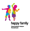 Na zdjęciu znajduje się plakat kiermaszu Happy Family Stowarzyszenie Inicjatyw Prorodzinnych.